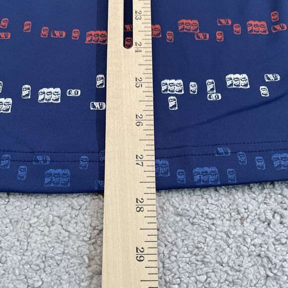 William Murray Shirt Mens Medium Golf Beer Can Print Sud And Stripes NWT NEW - Picture 8 of 8